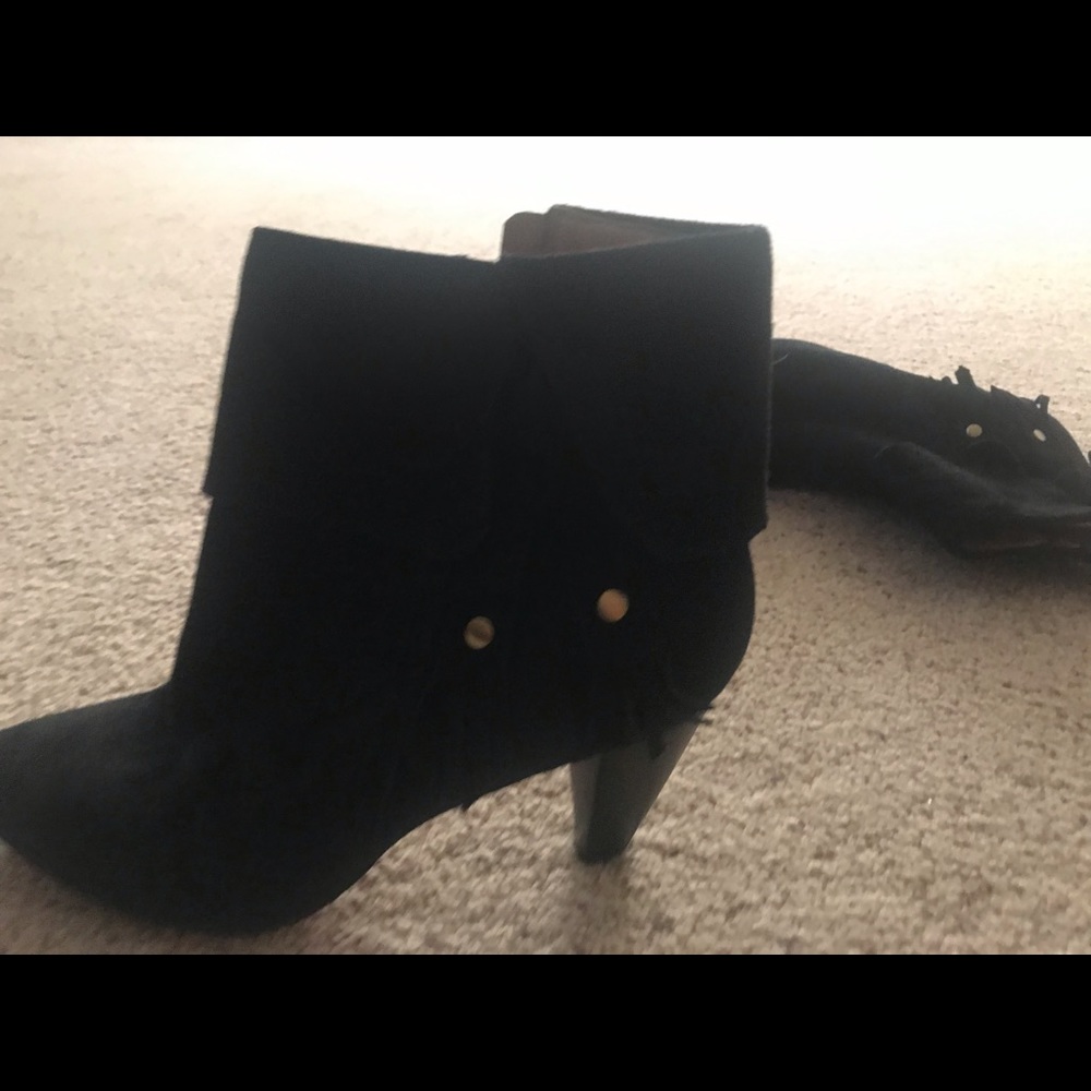 Corso Como Suede booties. Worn once!